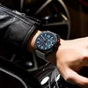 CURREN 8398 Men's Watch Fashion Waterproof Male Multifunction Chronograph Clock Leather Six Needle Calendar Quartz Watches 220524