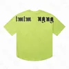 TEESTSHIRT UMMER FASHION MENS WOMENS DESIGNENS Tシャツ長袖パームズトップスLUXURYS LETTER TSHIRTS衣類半袖11