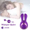 Kaninchen-Penis-Vibrator, G-Punkt-Klitoris-Massagegerät, 8 Vibrationen, 5 Saugmodi, vibrierender Hase, sexy Spielzeug für Erwachsene für Frauen, Paare