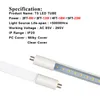 G5 Base Fluorescent Replacement Tube T5 LED Tubes Lights Double-End Powered Shop Light for Kitchen Garage Milky Cover Clear cover Crestech