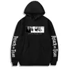 Attack på Titan Hoodie Japanese Anime Hoodies Hingeki No Kyojin Graphic Sweatshirt Pullover Casual Hooded Streetwear Tops Unisex G220713