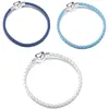 Bear Charm Heart Bracelets Leather Chain Designer Original Fit Pandora Bracelet Beads