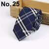 Commercial Cotton Tie Classical Color Rainbow Stitching Necktie Lovely Striped Mens Narrow Neckties Designer Handmade Ties322K