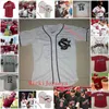 Maillot de baseball cousu USC personnalisé 2022 NCAA 5 maillots Talmadge LeCroy 21 Connor Cino 19 Cole Messina 9 Evan Stone 26 maillots Thaddeus Ector