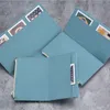 Notepads Fromthenon Travelers Notebook Reißverschluss Taschenkartenhalter Aufbewahrung für Midori Passport Standardgröße Tagebuch Vintage Stationerie