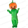 Halloween Pumpkin Mascot Costume Cartoon Theme Character Carnival Festival Fancy Dress Christmas Outdoor Theme Party Adults Outfit Suit