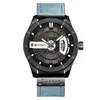 NXY Fashion Watches Curren Carrion 8301 Men039s Sports grande quadrante per il tempo libero orologio automatico di lusso 2203161775866
