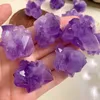 Pierre précieuse brute |Cluster en cristal |Amethyste naturel |Pierre d'aromathérapie