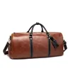 Duffle Bags Men Vegan Leather Leisure for Women Large Capacity Suitcases Handbags Hand Luggage Travel Bags220626