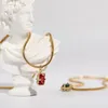 Correntes delicadas de diamante pequeno de diamante quadrado de aço inoxidável colar de ouro feminino mancha de moda jóias de corrente de clavícula grátis