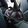 Creative Toon Cute Animal Armrest Leather Tissue Box Car Interior Products Auto Accessories Home Decor 220611