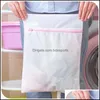 Laundry Bags Washing Hine Underwear Bra Bag Travel Mesh Pouch Clothes Gga2109 Drop Delivery 2021 Clothing Racks Housekee Organization Home