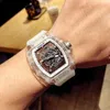 Relógios masculinos relógios de designer movimento relógios lazer negócios richa relógios mecânicos presentes masculinos vbti