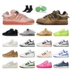 2023 NYTT FORUM 84 L￥g design Casual Shoes For Men Women Chalk White Gum Bad Bunny Buckle Brown True Orange Bright Blue 84S Trainers Sneakers 36-45