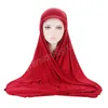 Sun Protection Baseball Hat Cap Hijab Shawl Instant Hijab Bandana Turban Hats For Women Ready To Wear