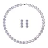 Emmaya marque magnifique rond couleur or blanc AAA cubique Zircon ensembles de bijoux de mariage pour les amoureux des mariées cadeau 220922