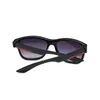 Designer solglasögon för män kvinnor brun pilot solglasögon UV400 glasögon metall p-form ram lins mode kör gaggle solglasögon röda ramar