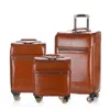 Travel Tale Retro skórzana spinner walizka podróżna walizki Trolleys Set Trolling Bagage na podróż J220708 J220708