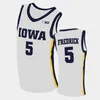 Custom Iowa Hawkeyes Basketball zszyta koszulka Payton Sandfort Riley Mulvey Keegan Murray Kris Murray Josh Ogundele Bohannon Austin Ash