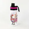 Nieuw!! Sublimatie nieuwe 20oz aluminium tumbler sport fles water flessen met handgreepliden door E