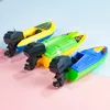 Kids Toy Speed Boat Ship Wind Up Clockwork Toys Floating Water Kids Toys Classic Summer Shower Bath Toys for Children Boys Gifts 220531