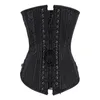 Maille rouge Sexy femmes Steampunk Bustier gothique grande taille fermeture éclair Bustier à lacets désossé surbuste corsage taille formateur Corset S6XL5001330