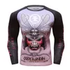 Men's T-Shirts Cody Lundin Professional Custom Quick Dry Fabric Printed Mma Bjj Rash Guard Design Your Own