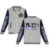 Men's Jackets Hypnosis Mic Anime Fashion Prints Baseball Women/Men Long Sleeve Jacket Casual Streetwear ClothesMen's