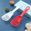 Multifunctional Kitchen Cooking Spoon Heat-resistant Ginger Garlic Press Tools Egg White Separator Baking Shovel