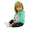 Reborn Baby Doll 48cm Full Silikon Body Kit kan bada i lager Leksaker för barn 220504