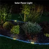 Solar Brick Lights Waterproof Ice Cube Lamps Shape LED Landscape Lighting Outdoor Yard Garden Decorative Lights