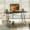 Ergonomische gaming computer bureau meubels thuis bureau, draagbare opvouwbare tafel schrijven studie bureaus Moderne eenvoudige pc voor kleine ruimtes W72930012