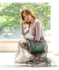 Evening Bags Genuine Brand Leather 3 Layers Alligator Crossbody Bag For Women Female Shoulder Messenger Sac Luxury Designer Ladies Handbags