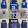 NC01 Top Qualité 1 32 James Wiseman Jersey Memphi Tigers Lycée Film College Basketball Maillots Vert Sport Shirt S-XXL