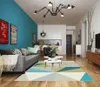 Mattor geometriska mönster matta vardagsrum soffa soffbord kudde sovrum sovrum hem golvmatta dekor rugcarpets