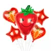 Party Decoration Aluminum Foil Fruit Balloon Watermelon Pineapple Hawaii Birthday Friend Children Toy BalloonParty