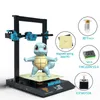 Printers Twotrees 2022 BLU-5 Bluer Plus 3D Printer Kit I3 Mega PEI Magnetic Build Plate Large Size Metal Frame BL Touch Screen PrintingPrint