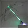 Paraplu's Huishoudelijke Diversen Huis Tuin Led Licht Paraplu Mticolor Blade Runner Nachtbescherming Mti Kleur Hoge Kwaliteit 31Xm Y R Drop Del