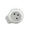 Power Plug Adapter White 16A Israel male female assembly wiring socket Pakistan european 3pins triprong docking connector plug Type H