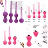 Nxy Eggs Bullets Women s Vaginal Exercise Dumbbell Usb Charging 10 Frequency Wireless Remote Control Egg Skipping Smart Ball Set Adult Products 220711