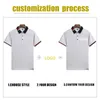 Projektowanie niestandardowych lub tekstowych z bawełnianą koszulą Polo Prosta i wygodne ubrania robocze w biurze z krótkim rękawem 220722