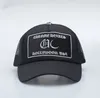 Amerikanische Trucker-Kappe, Buchstaben-Stickerei, gebogene Krempe, Baseballkappe für Herren und Damen