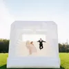 commercial white bounce house inflatable jumper bouncer bouncing castle playhouse for wedding