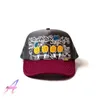 Kapital Hat двухцветный граффити для печати смайлика смайлика сшивающая кепка бейсболка T220804