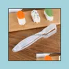 1 pezzo di stampo per sushi in plastica, facile da usare e rapido, completo per il pranzo, bazooka, sicuro, non tossico, consegna a goccia, 2021, strumenti, cucina, cucina, sala da pranzo