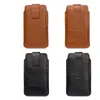 Universal Holster Vertical Clip Belt Flip Cover Pouch Leather Cases for For Iphone 13 12 11 XS MAX Galaxy S22 S21 S20 Ultra Plus