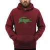 Marka Sonbahar ve Kış Erkekler Sıradan Hoodie Hayvan Baskılı Sweatshirt Sokak Giyim Erkek Yeni Kazak Kapşonlu Erkek Üstler