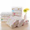 Blankets & Swaddling Six-layer Gauze Bath Towel, Baby's Cotton Blanket Size 110x110cm Large Supply Baby For Borns XS27