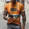 Style en 3D hommes été t-shirt Gentleman Style conception Oneck manches courtes hommes vêtements surdimensionnés hauts t-shirts 220607