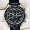 Chronograph Superclone Watches Watches Wristwatch مصمم الأزياء الفاخرة أوتوماتيكية ساعة ميكانيكية Chaoba Meibian Three Eye Automatic Machine Cl060 Mens